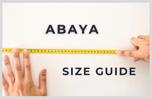 How to find your perfect Abaya size Online? Abaya Size Guide