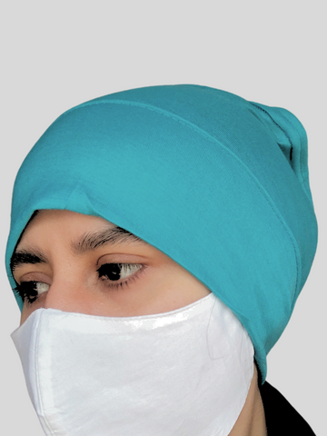 Nabia Sky Blue Hijab Cap
