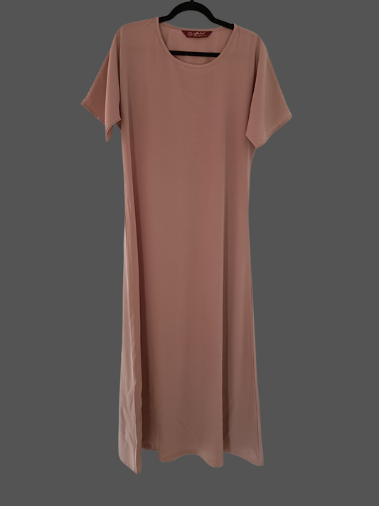 Nabia Beige Half Sleeve Inner Layering for Girls and Women