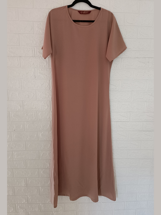 Nabia Beige Half Sleeve Inner Layering for Girls and Women