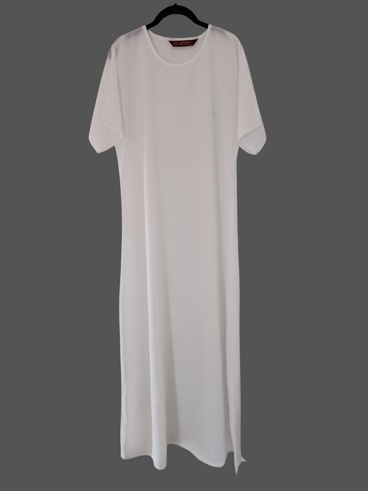 Nabia White Half Sleeve Inner Layering for Girls and Women