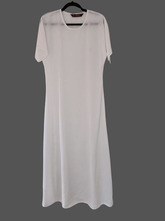 Nabia White Half Sleeve Inner Layering for Girls and Women