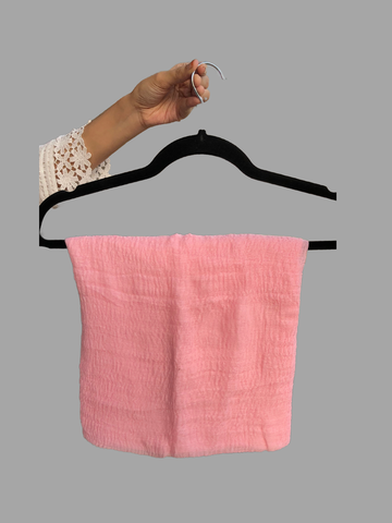Nabia Casual Use Cotton Crinkle Light Pink Women’s Hijab